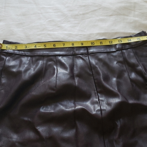 Faux Leather Skirt - Picture 8 of 8